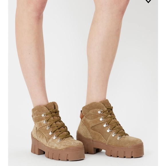 Isabel Marant Mealie Suede Hiker Boot - Picture 2 of 16